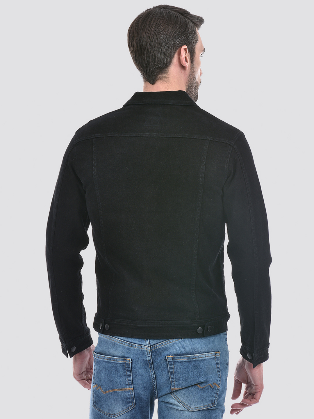Numero Uno Men Solid Black Jacket